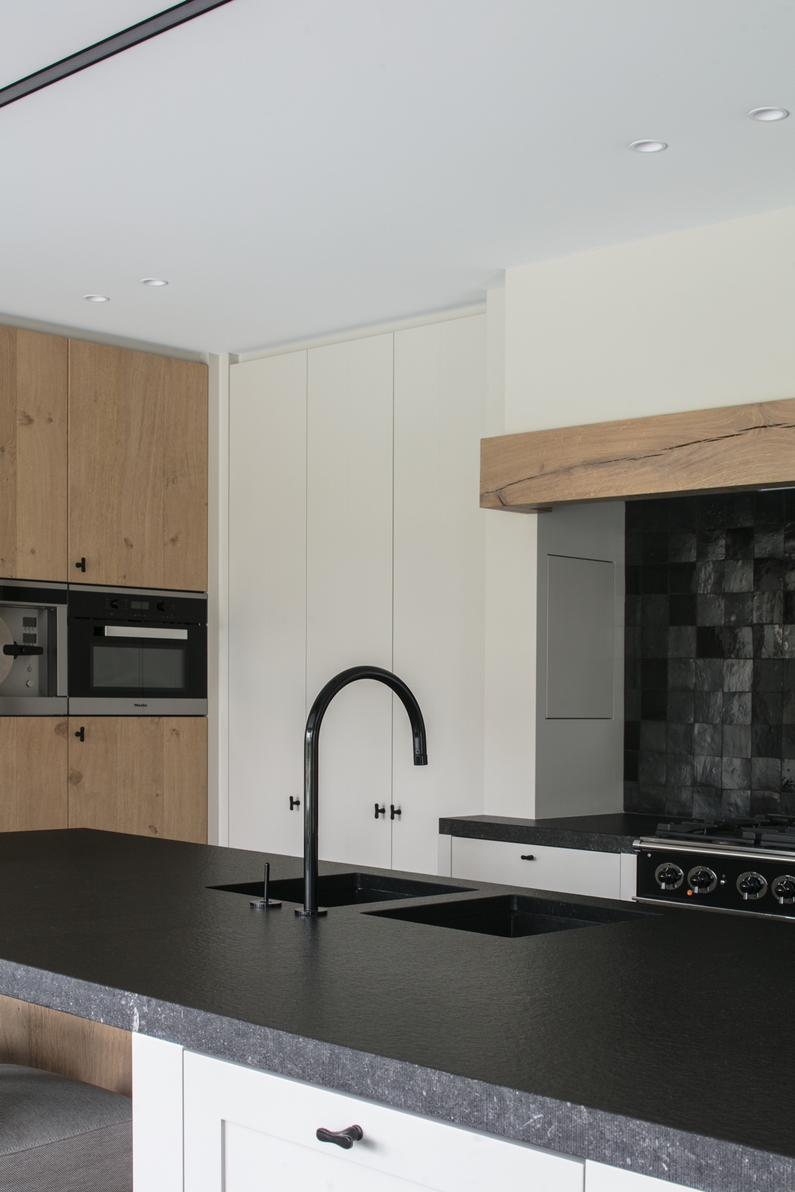Luxury kitchen with wooden accents Luxury kitchen with modern furniture ,Indoors,Room,Kitchen,Interior Design,Sink Faucet,Fireplace,Furniture,Oven,Appliance,Home Decor, Luxury, Design, Exclusive, Modern, Custom Made, Special, Beautiful