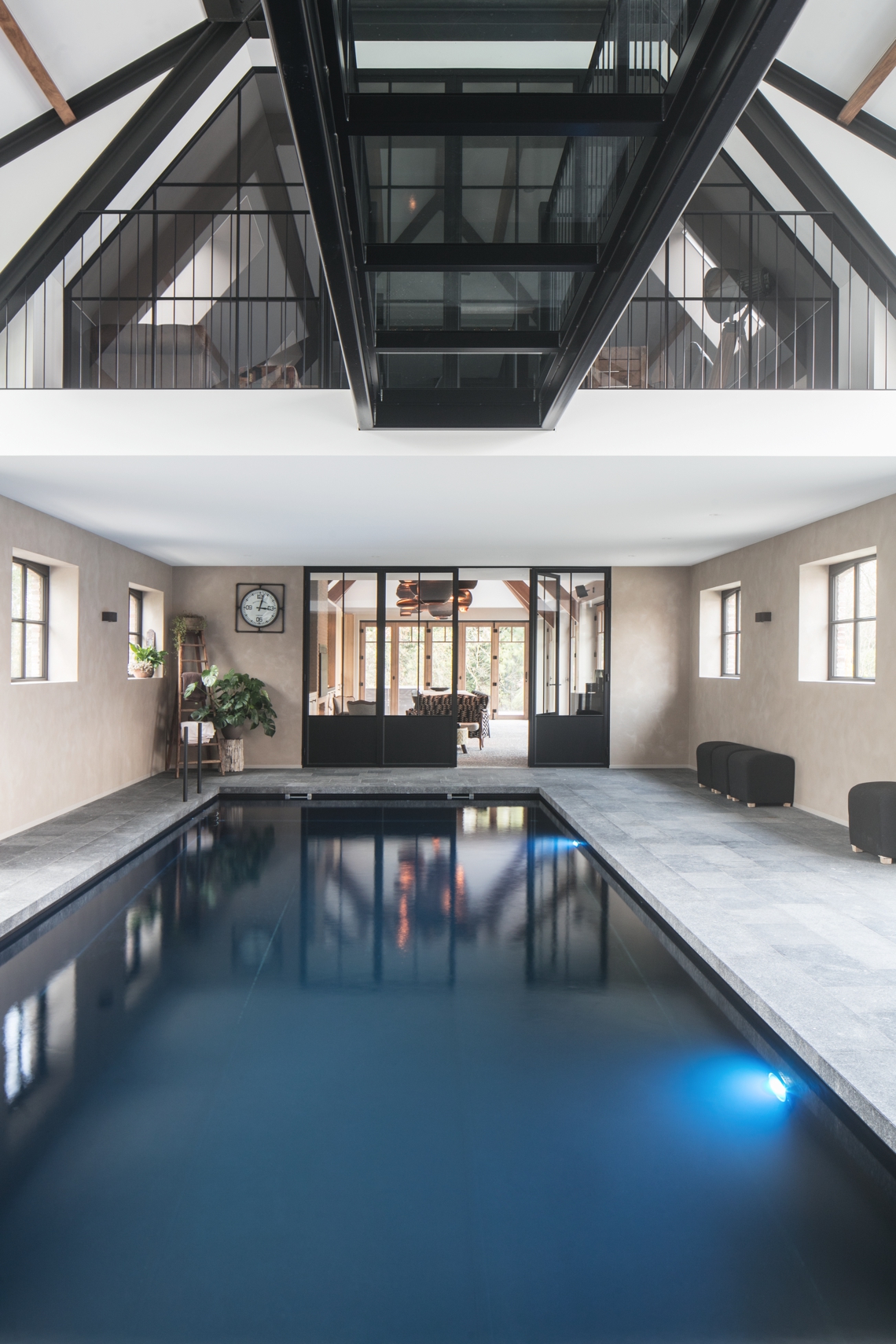 Luxurious modern high quality indoor pool ,Housing,Building,Pool,Water,Indoors,Swimming Pool,Lighting,Loft,Interior Design,Room, Luxury, Design, Exclusive, Modern, Custom Made, Special, Beautiful