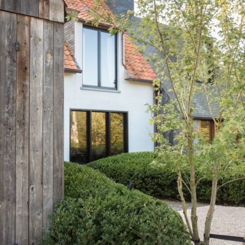 Rancid wooden block windows for an authentic look