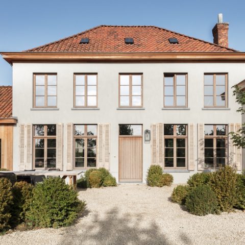 Old home and shed becomes spacious showroom of Les Campanules