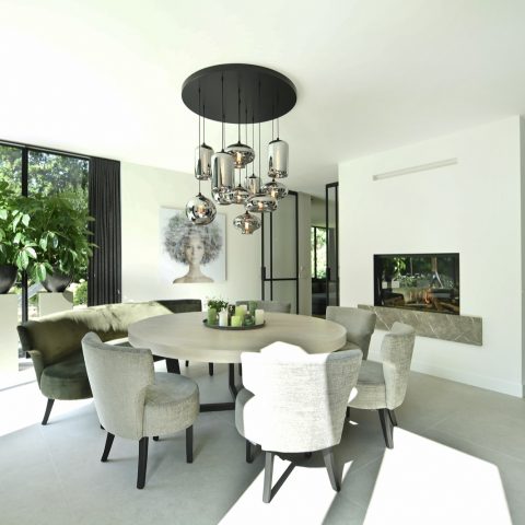 Modern townhouse with appealing architecture