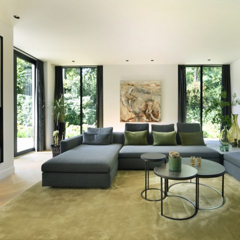 Modern townhouse with appealing architecture