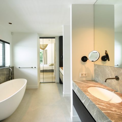 Modern townhouse with appealing architecture