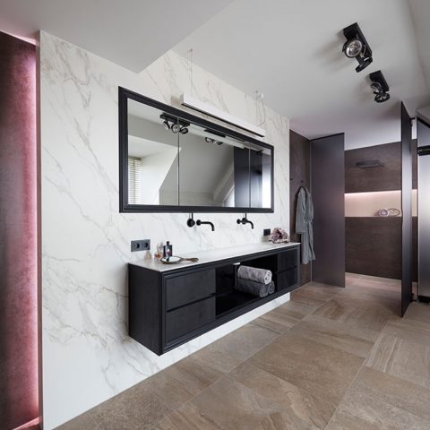 Riverside penthouse