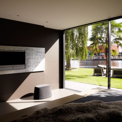 Waterfront villa