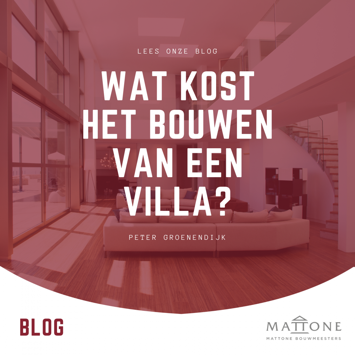 Wat kost het bouwen van een villa?