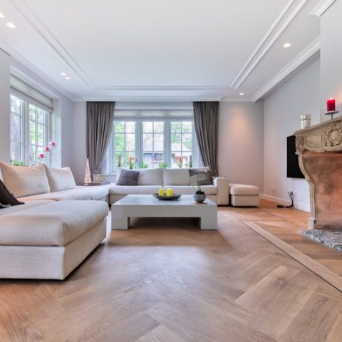 Sierlijsten in een moderne woning