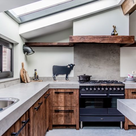 Project Mereno – Worchester oud houten keuken