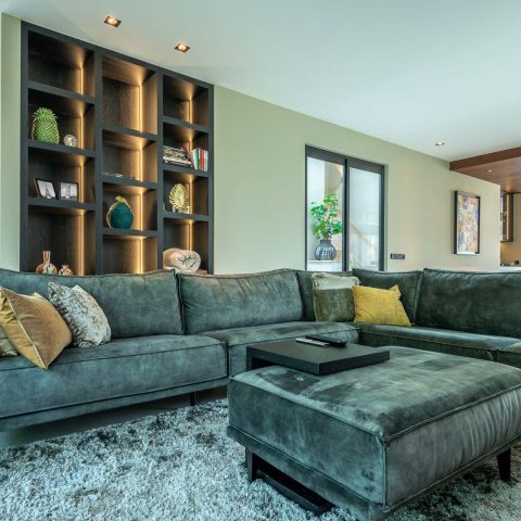Beautiful villa with a modern interior