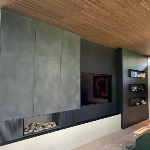 Grezzo metal : Weathered blacked steel