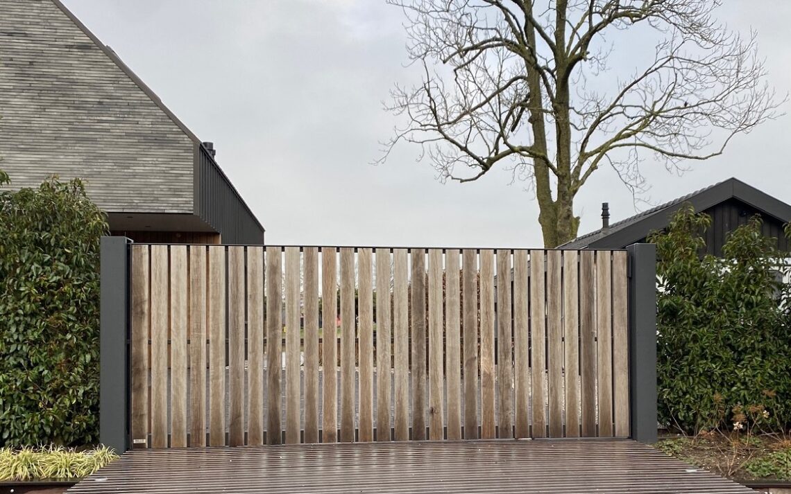 Modern wooden gate ,Gate,Fence,Picket,Yard,Outdoors,Nature,Backyard,Cottage,Museum,Kid, Luxury, Design, Exclusive, Modern, Custom Made, Special, Beautiful