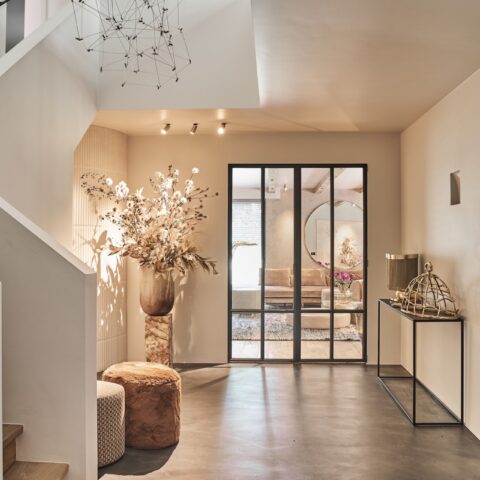 Villa with luxurious interior