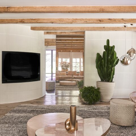 Villa met luxe interieur