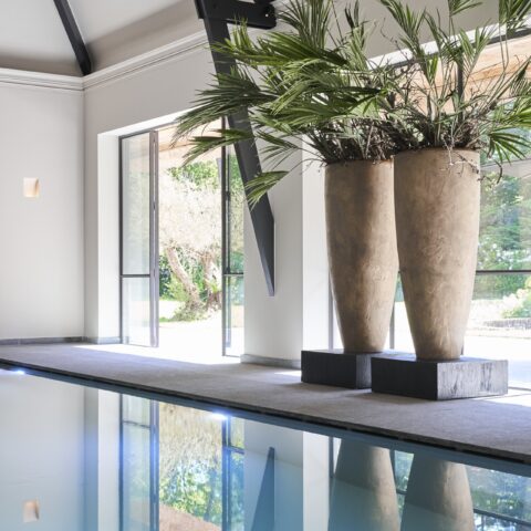 Villa with luxurious interior