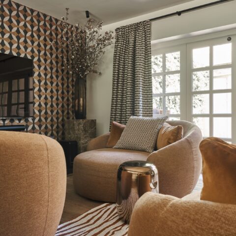 Villa met luxe interieur