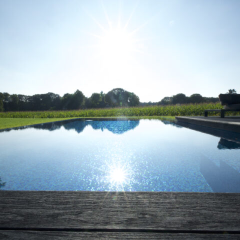 Millboard zwembadvlonder op de Veluwe