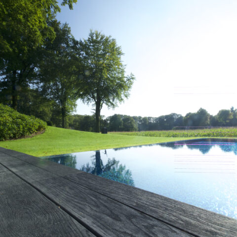 Millboard zwembadvlonder op de Veluwe