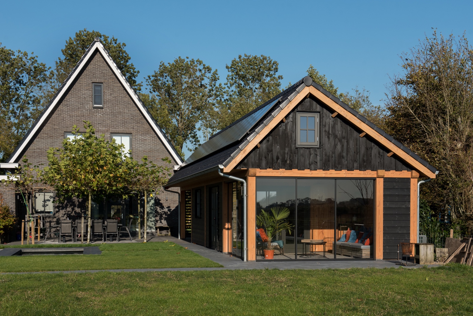 Moderne voorgevel van luxe villa, Luxury, Design, Exclusive, Modern, Custom Made, Special, Beautiful