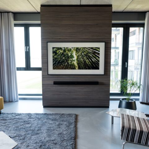 Moderne Fenix keuken en interieur