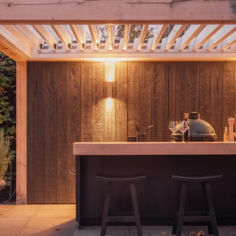 Luxe buitenkeuken Wassenaar