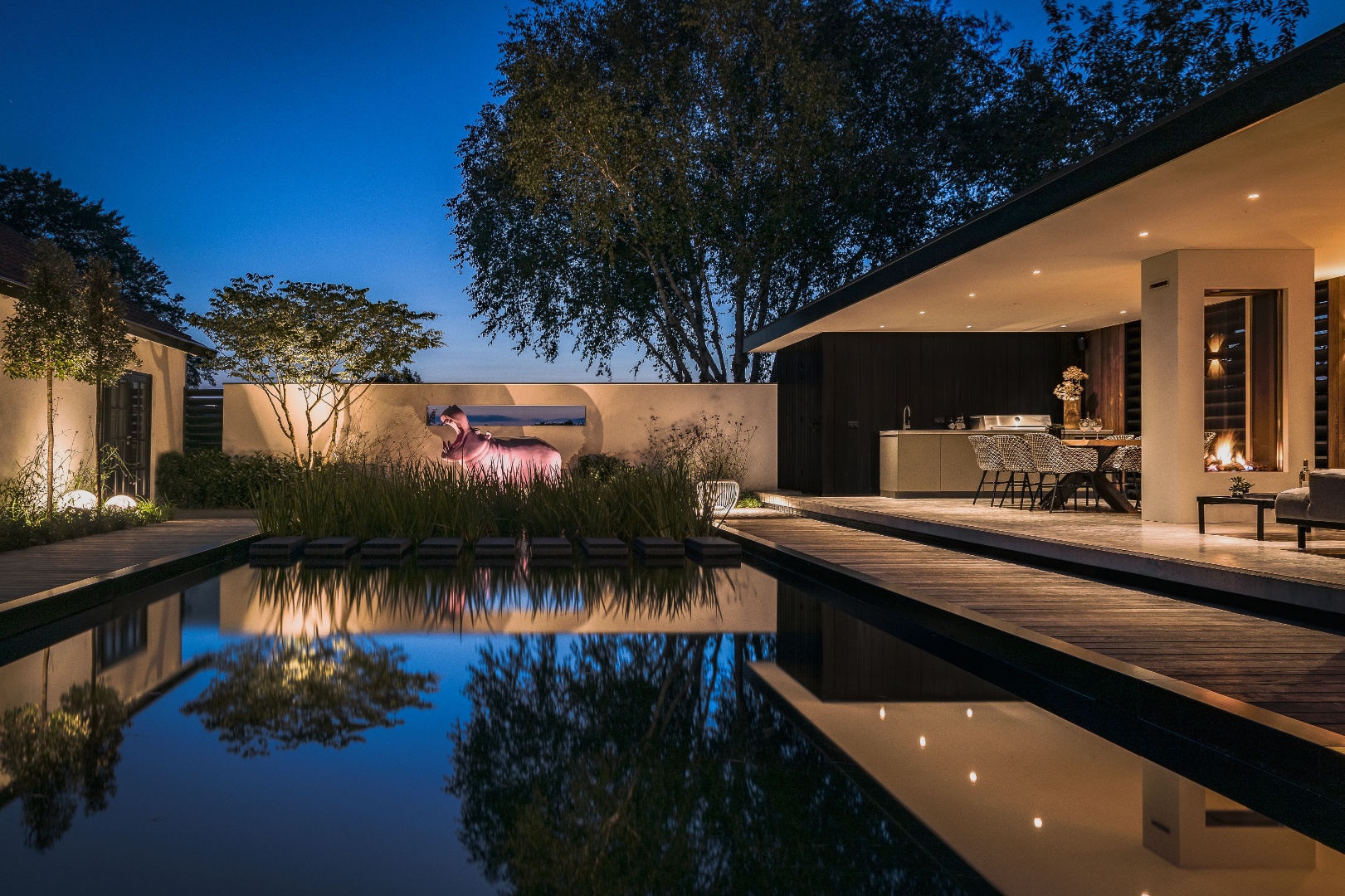 Luxe infinity zwembad bij luxueuze villa, Luxury, Design, Exclusive, Modern, Custom Made, Special, Beautiful