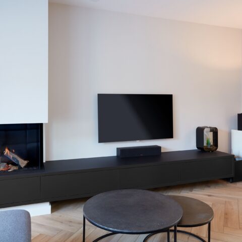 Fireplace furniture residential house Teteringen