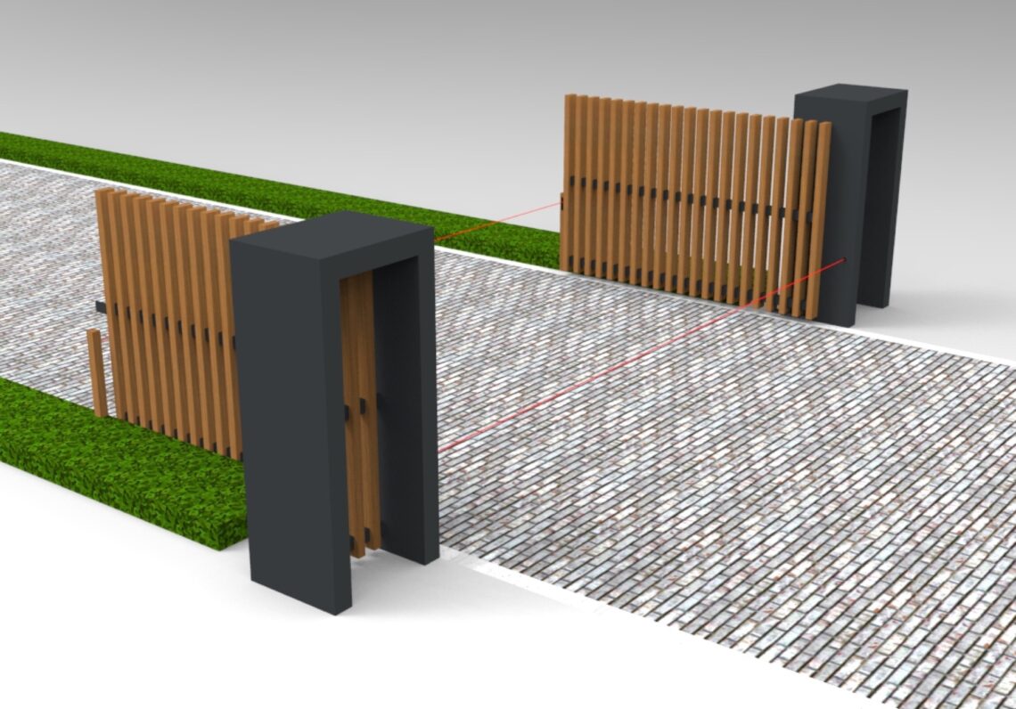 Hoe veilig is een elektrisch draaipoort?