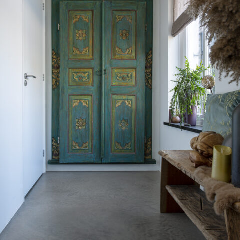 Buttered residential concrete floor in Ouddorp