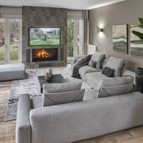 Interior design of detached villa