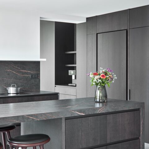 Sleek addition to classic villa