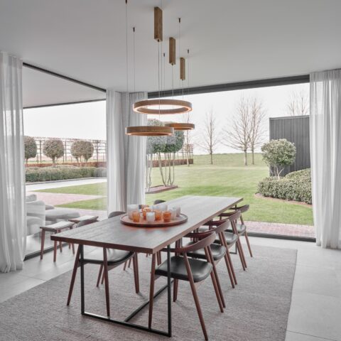 Sleek addition to classic villa