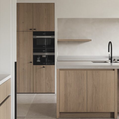 Oasis of calm through the use of soft, homogeneous and seamless combinations
