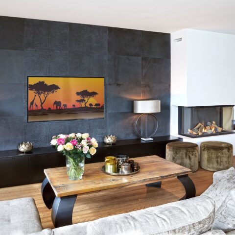 Luxury living room design