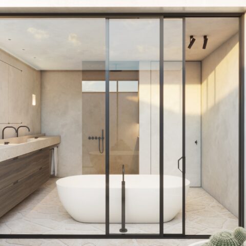 Stijlvol interieur met zachte kleurcombinaties