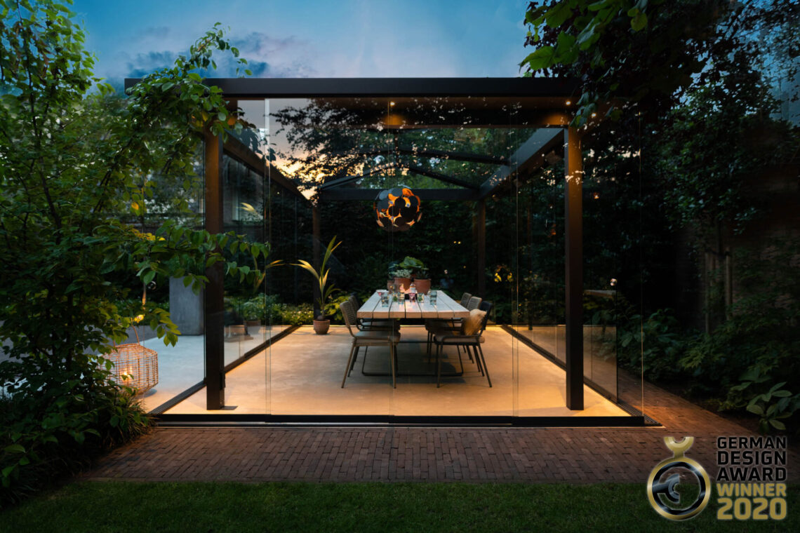 Van van Ee wins German Design Award with garden room Alysa