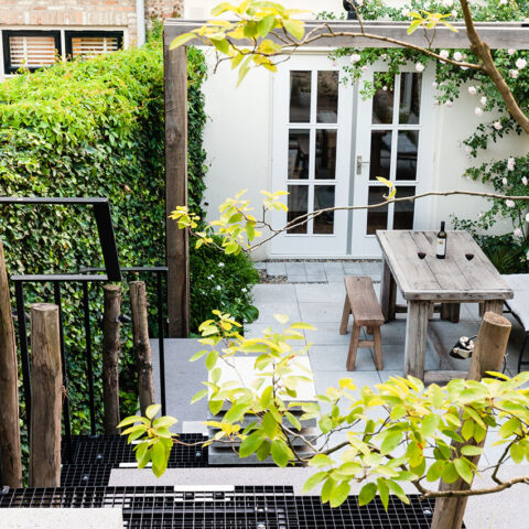 Luxe tuin in Bergen op Zoom
