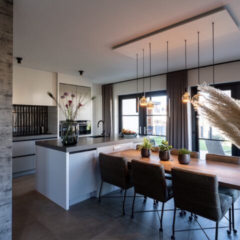 Stylish kitchen and pantry