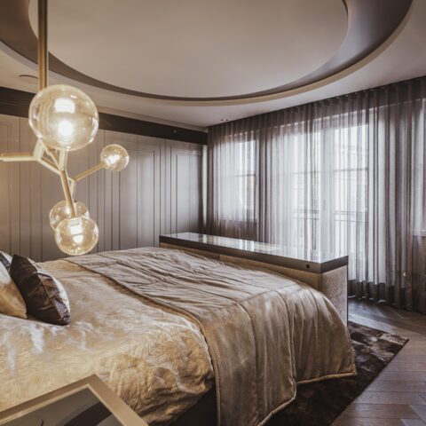 Villa met luxe interieur