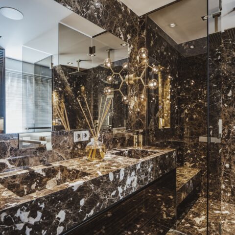 Villa met luxe interieur