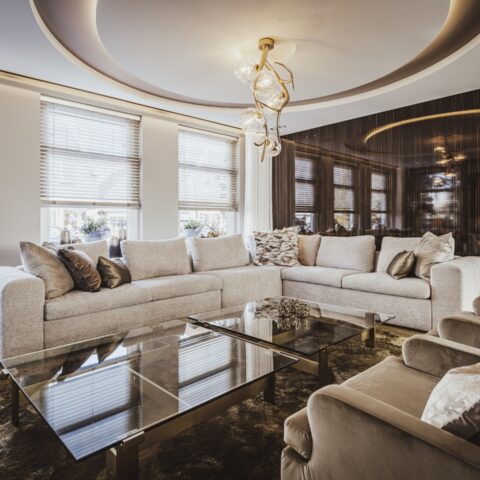 Villa met luxe interieur