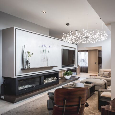 Woonhuis met modern interieur