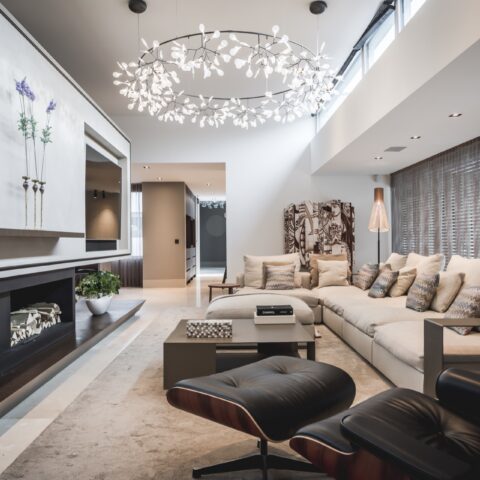 Woonhuis met modern interieur