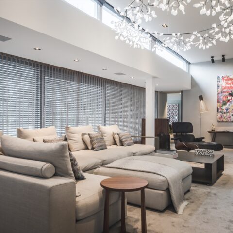 Woonhuis met modern interieur