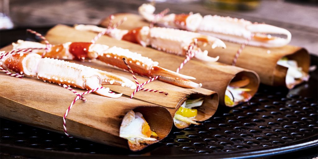 Recipe | Langoustines on cedar wood