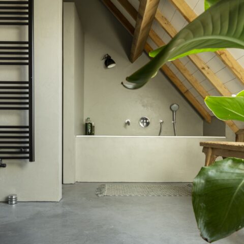 Fluted concrete floor in Budel