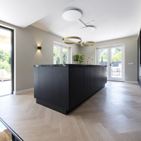 Bauwerk Quadrato Crema Herringbone