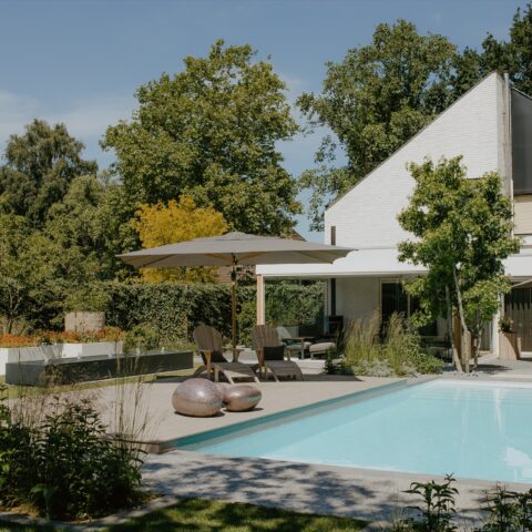 Modern swimming pool in Boxmeer