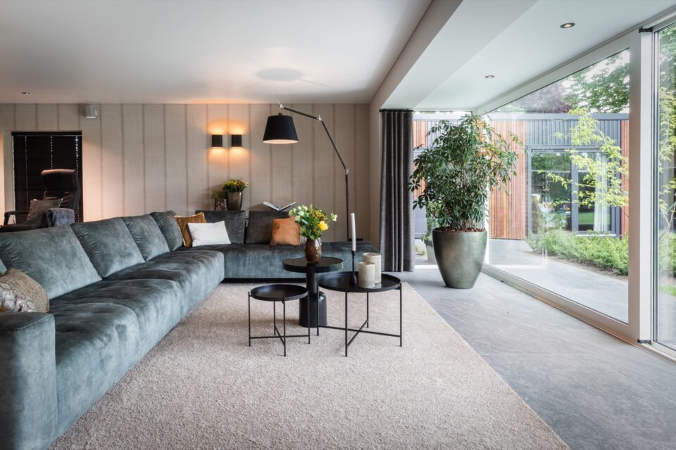 Residential house with exclusive interior