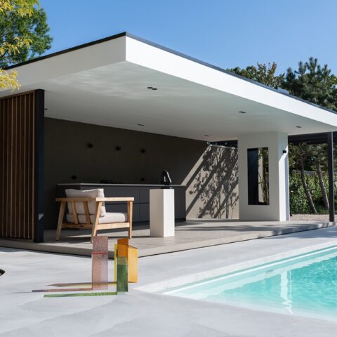 Exclusive designer outdoor kitchen in Brabant