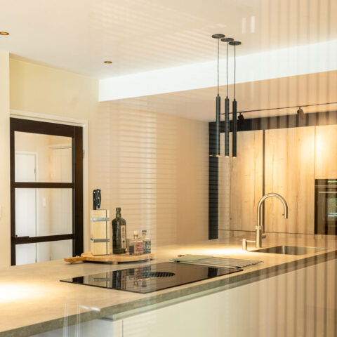 Keukenverlichting villa Drenthe